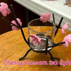Cherry Blossom Tea Light Holder
